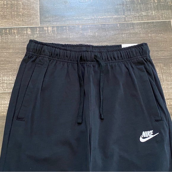 NEW Nike Mens Small Sportswear Club Jersey Jogger Pants - Black (BV2762-010) - Picture 6 of 8